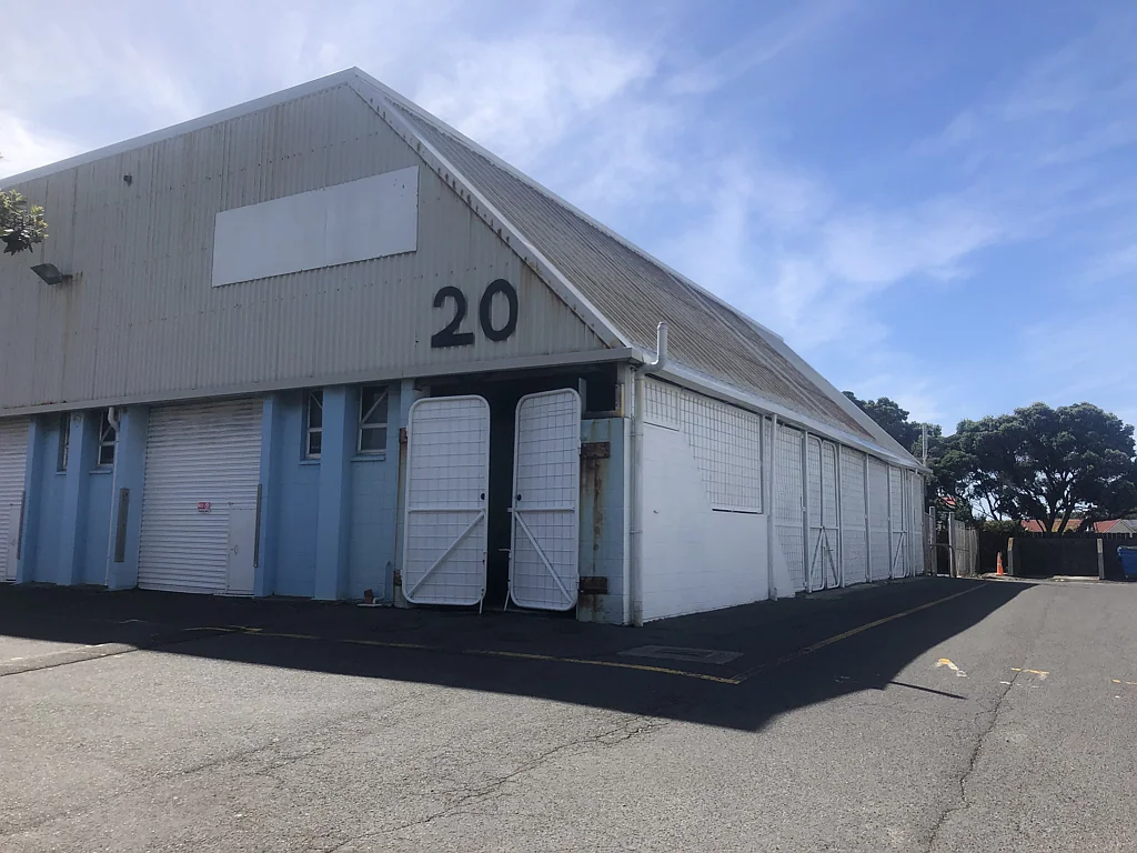 Rongotai Lyall Bay warehouse, with 399sqm of secure yard