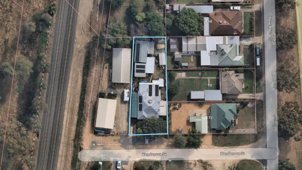 2 HENDERSON STREET, Wangaratta, VIC 3677