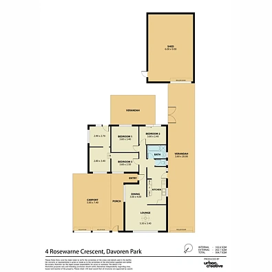 4 Rosewarne Crescent, Davoren Park, SA 5113, 3 રૂમ, 1 બાથરૂમ, House