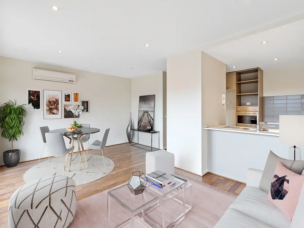 Stunning modern 1-Bedroom  plus study apartment in West Melbourne
