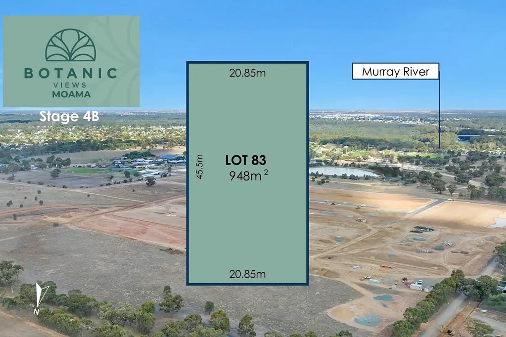 Moama  Botanic Views Estate Stage 4B– Premium Residential Allotments