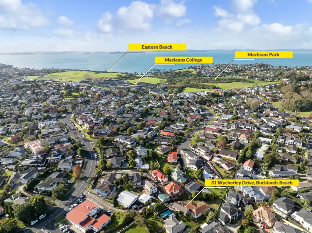 Bucklands Beach 5房  Freehold 1103m2 Macleans & BBI Zones