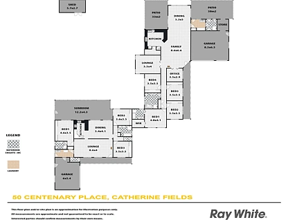 50 Centenary Place, Catherine Field, Macarthur Region, 7 कमरे, 5 बाथरूम, House