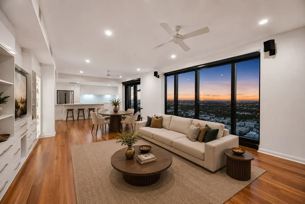 Adelaide 3ਬੈੱਡਰੂਮ House-Sized Luxury in the Sky | Panoramic City and Coastline Views
