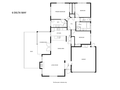 户型图 - 6 Delta Way, Woolston, Christchurch, Canterbury