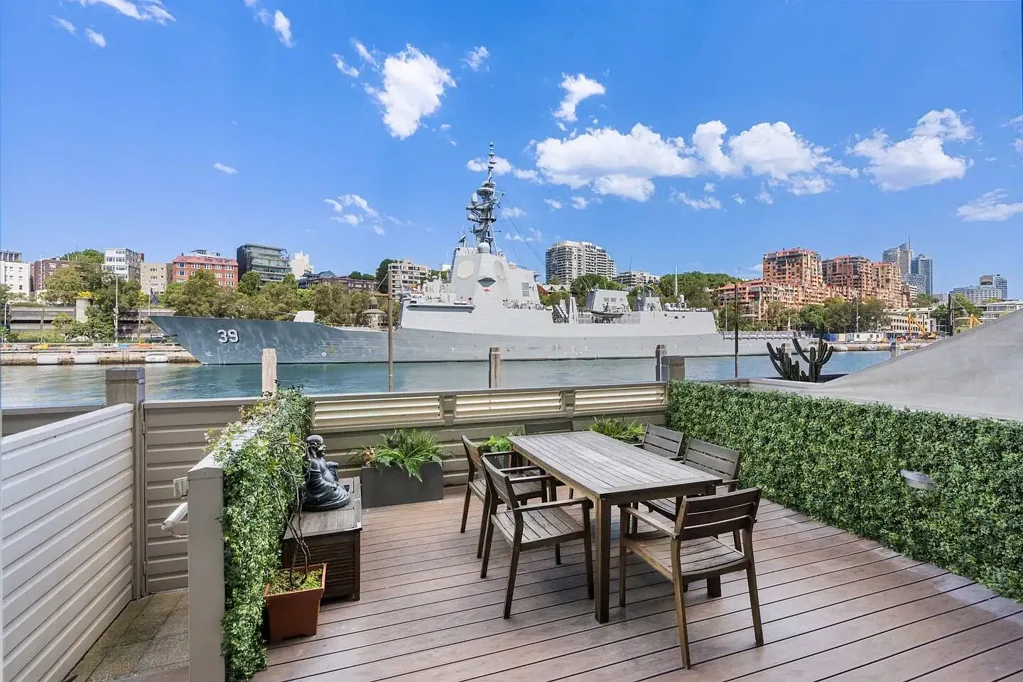 Woolloomooloo 1部屋 Elegant Harbourside Retreat in Woolloomooloo's Finger Wharf