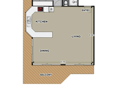 11/47-51 Sixth Avenue, Maroochydore, Sunshine Coast, 1房, 1浴, Apartment