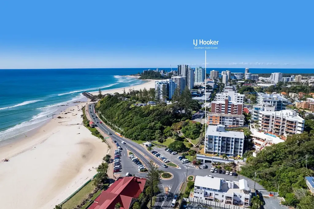 Coolangatta 2房  High-floor, Corner, Beachfront 2-bedroom apartment in �Kirra Gardens�