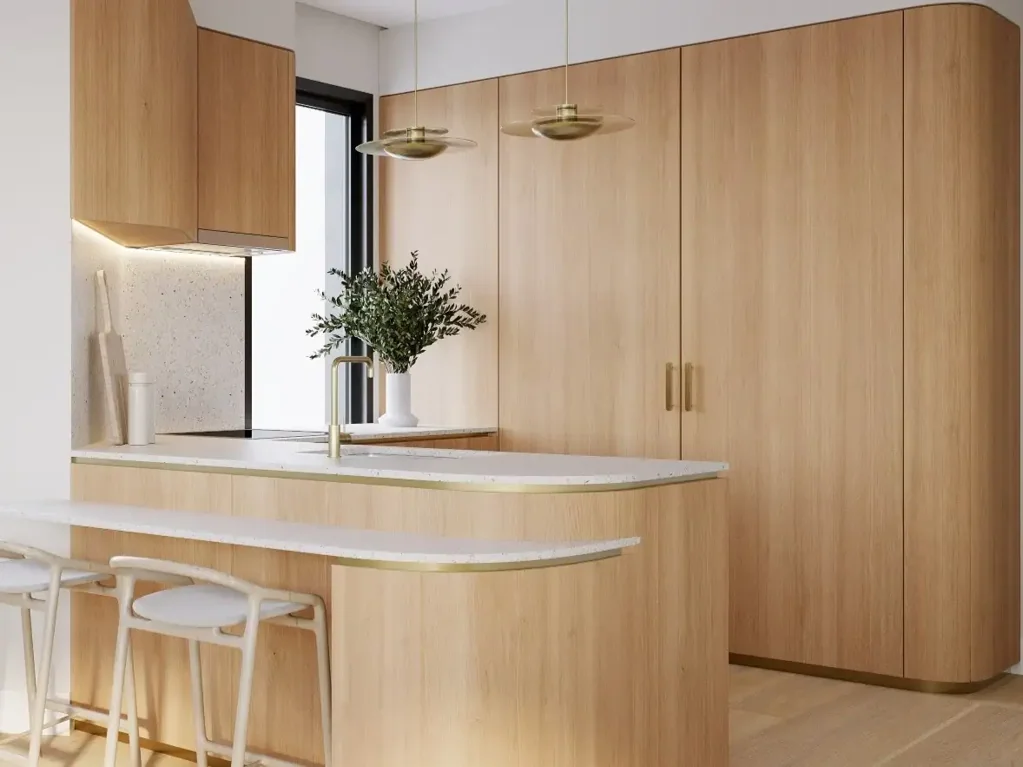 Como 2房  Spacious 2-Bedroom Sanctuary with a 21sqm Northwest Balcony