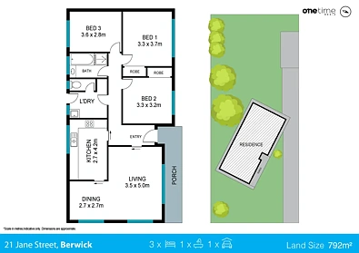 21 Jane Street, Berwick, VIC 3806, 3 chambres, 1 salles de bain, House