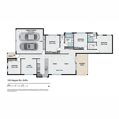 105 Wagner Road, Griffin, QLD 4503, 4 રૂમ, 2 બાથરૂમ, House
