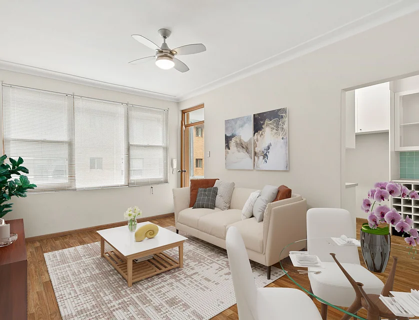 7/10-12 Hercules Road, Brighton-Le-Sands, St George, 1 ห้องนอน, 1 ห้องน้ำ, Apartment