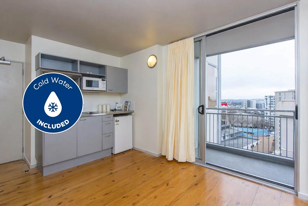One bedroom in Scotia Tower Apartments