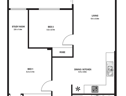 P 507/81-86 Courallie Ave, Homebush West, Inner West, 2 Kuwarto, 2 Banyo, Apartment