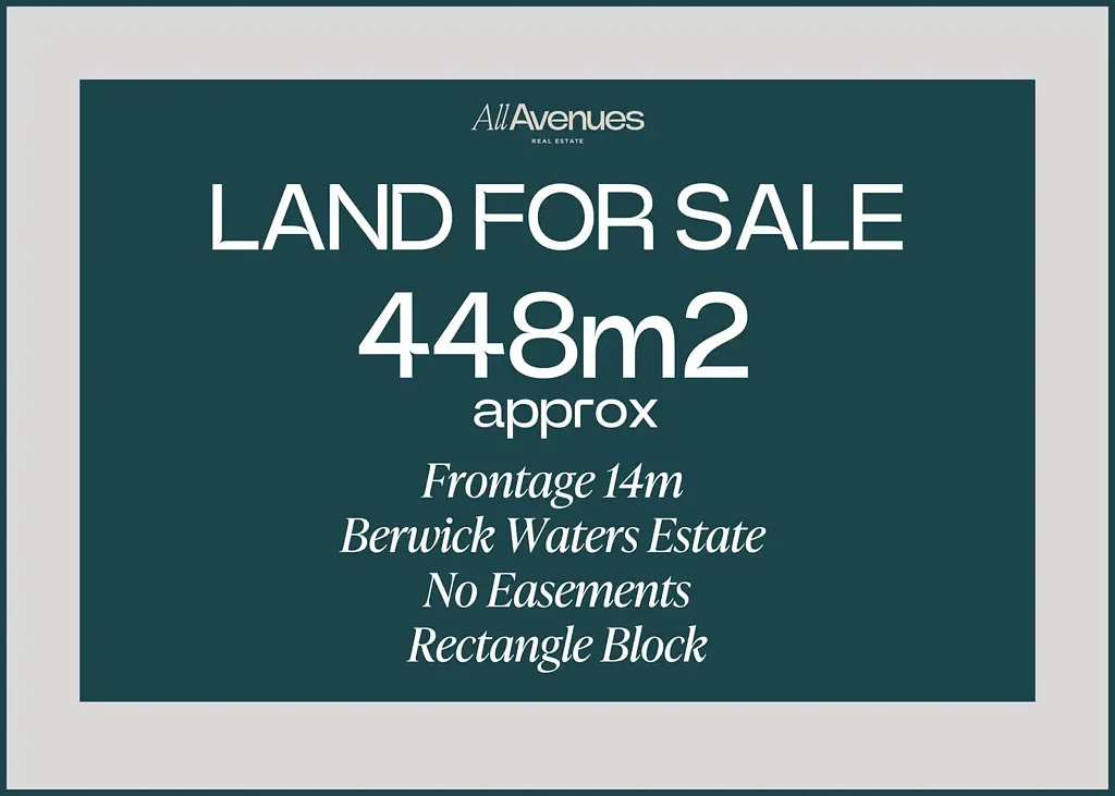 Clyde North Land For Sale - Berwick Waters Estate