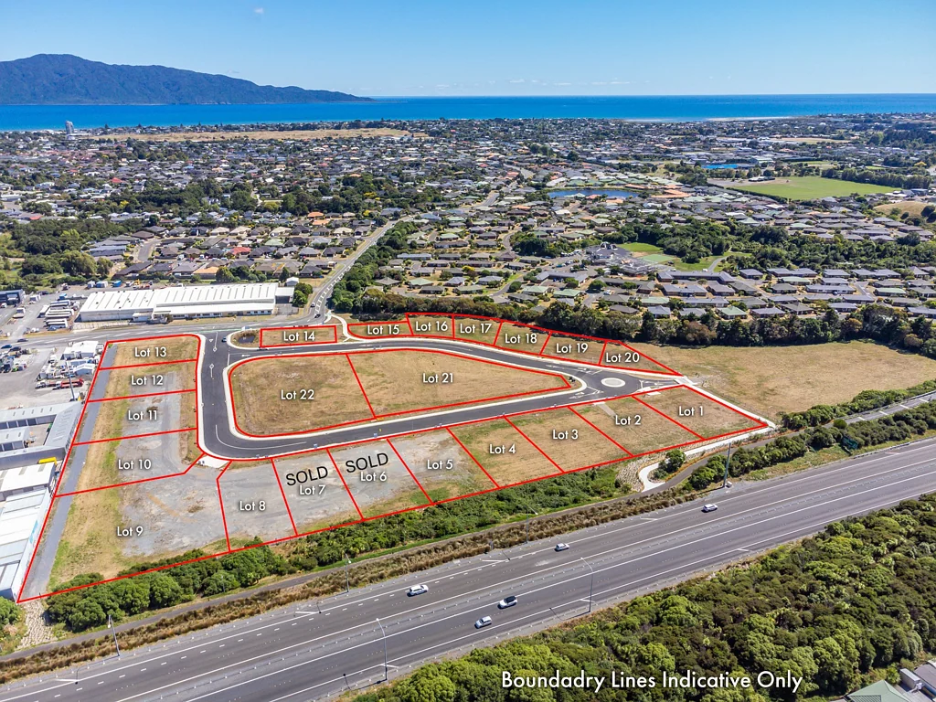 Paraparaumu Exceptional industrial land parcels