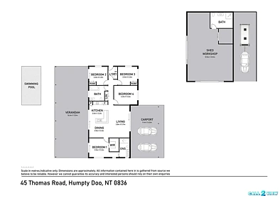 45 Thomas Road, Humpty Doo, NT 836, 4 Bedrooms, 3 Bathrooms, Lifestyle Section