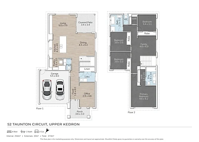 52 Taunton Circuit, Upper Kedron, QLD 4055, 4房, 2浴, House