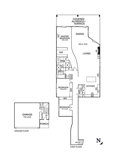 187C Beach Road, Mordialloc, VIC 3195, 3房, 2浴, Apartment