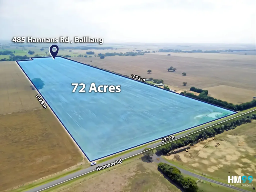 Balliang Strategic Land Banking Opportunity - Balliang VIC | 72 Acres* | Farming Zone