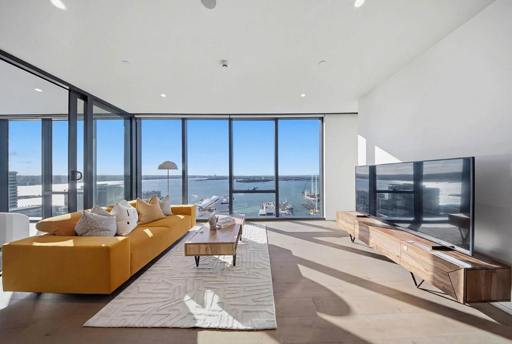 Auckland Central 2غرفة نوم Luxury Pacifica with Harbour Views