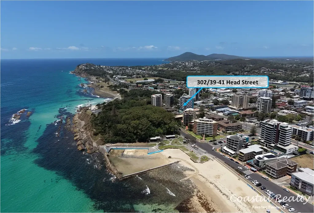 Forster 1ห้องนอน North facing apartment near Pebbly Beach
