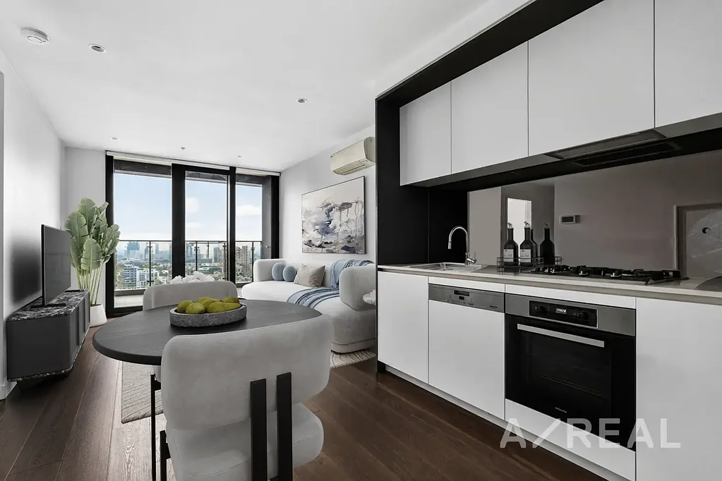 Docklands 1غرفة نوم Luxury One-Bedroom in Melbourne Quarter's East Tower