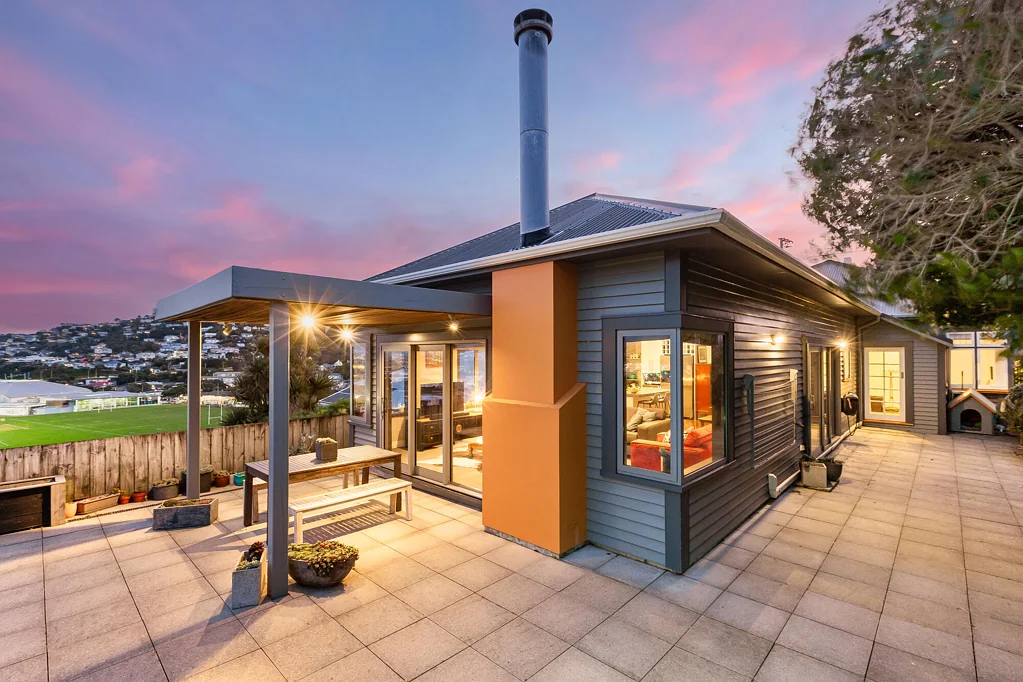 Hataitai 4chambre Single-Level Living with Stunning Sea Views