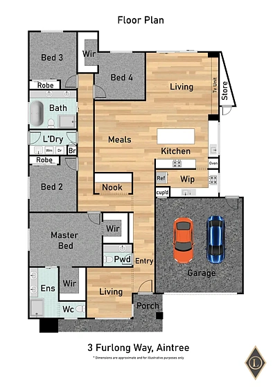 3 Furlong Way, Aintree, VIC 3336, 4 slaapkamers, 2 badkamers, House
