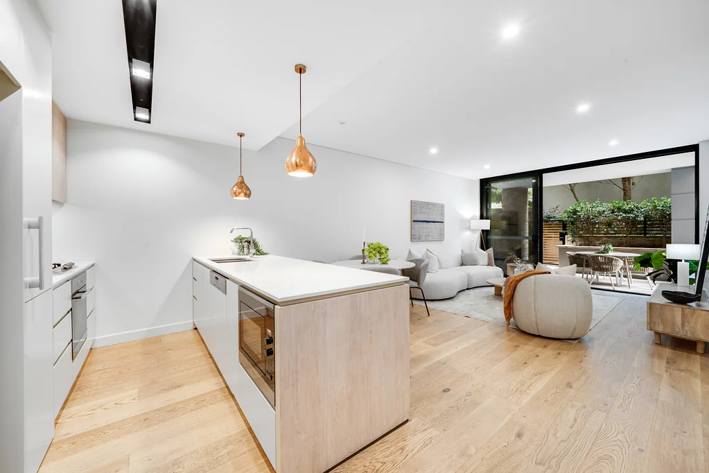 Beecroft 1房 带私人庭院的公寓，位于备受推崇的 'Chapman Green' 地址，产权面积107平方米 Private courtyard apartment with prized 'Chapman Green' address, 107sqm on title