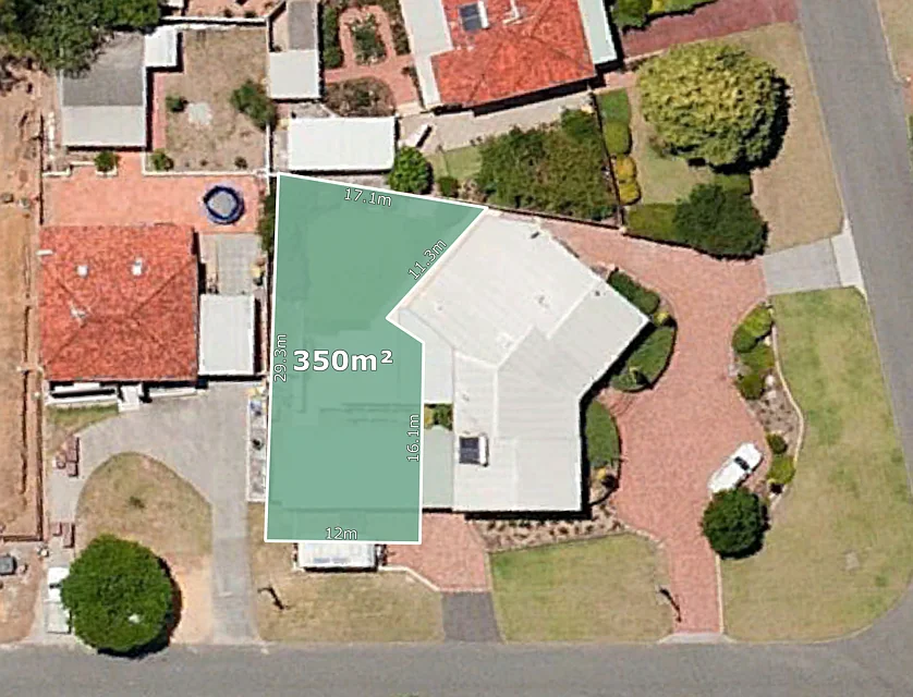 Proposed Lot 1 at 10 Shelshaw Street, Melville, South West Perth, 0房, 0浴, Section