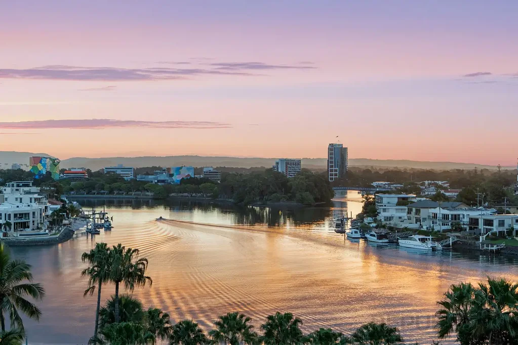 Surfers Paradise 1غرفة نوم Spectacular River Views, Stunning Sunsets & Resort-Style Living