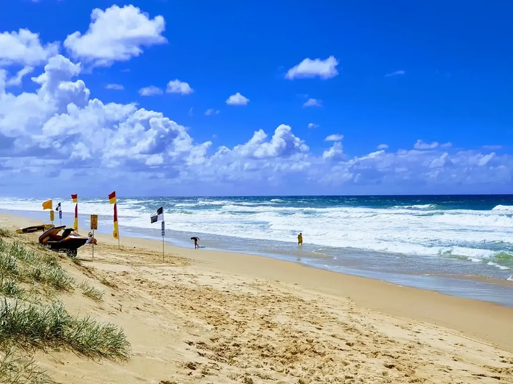 Two bedroom unit just 400 metres from the beach.