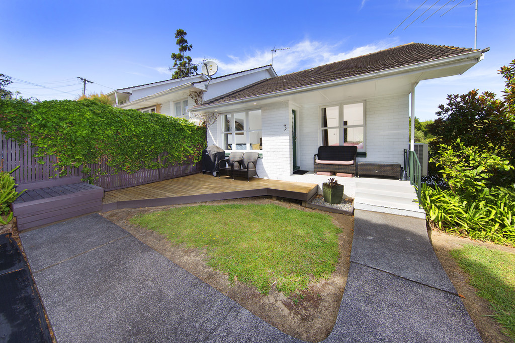 3/121 Atkin Avenue, Mission Bay, Auckland, 2房, 1浴