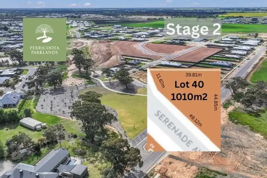Moama  Lot 40 Perricoota Parklands, Moama