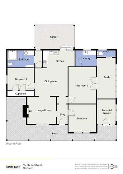 15 Thule Street, Barham, NSW 2732, 3房, 1浴, House