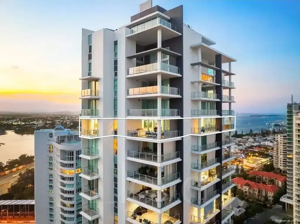 Main Beach 3 Slaapkamer Luxury Redefined: Exclusive 25th-Floor Sub-Penthouse with Unrivaled 360° Views