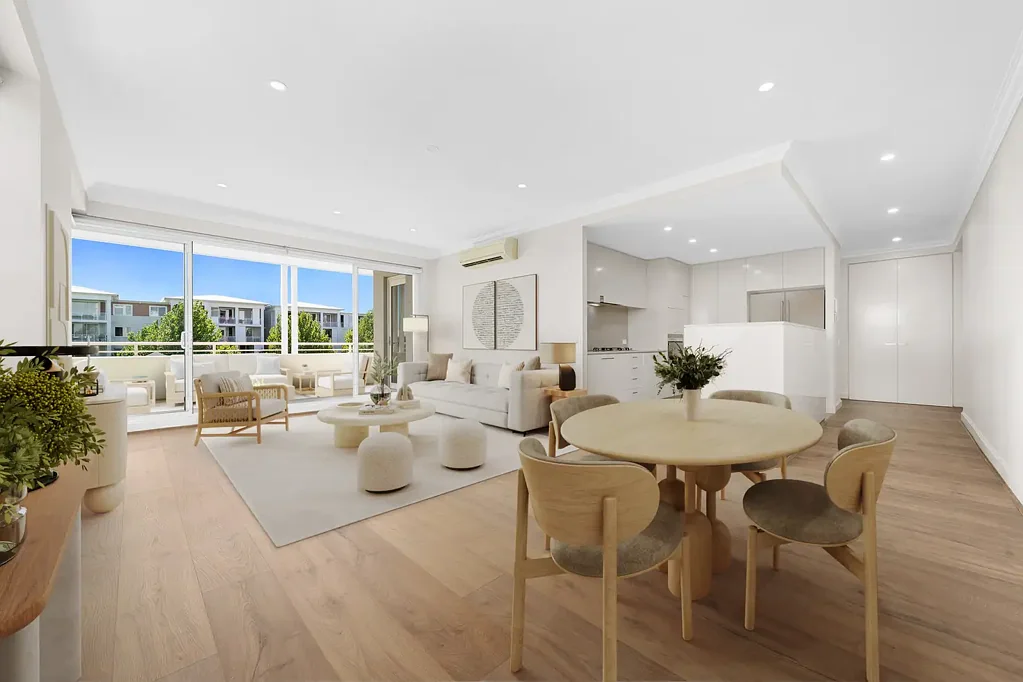 Breakfast Point 3 Slaapkamer A Commanding East-Facing Apartment with Elevated Suburban Views