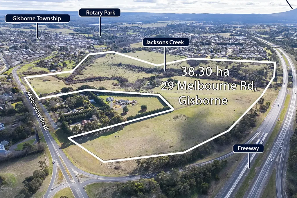 Gisborne 1房  'Wyabun Park' on Jacksons Creek (approx. 38.3 hectares)