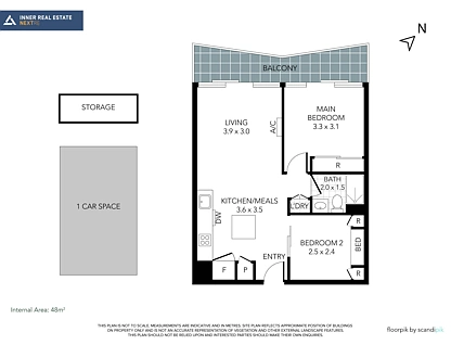 2404/50 Albert Road, South Melbourne, Melbourne CBD, 2 غرف, 1 حمامات, Apartment