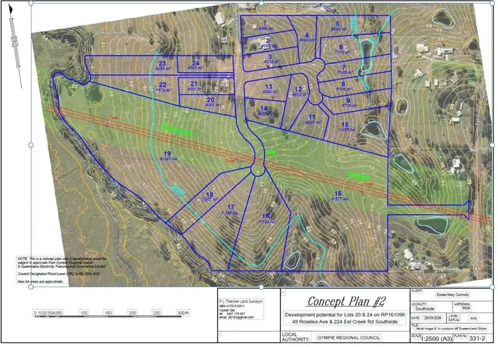Southside 3 Bedroom Development land - zoned right
