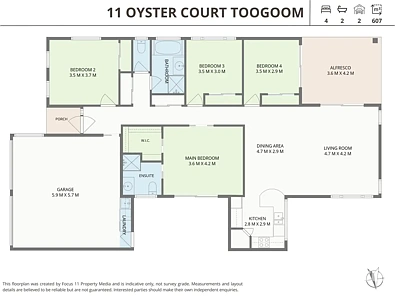 11 Oyster Court, Toogoom, QLD 4655, 4 slaapkamers, 2 badkamers, House