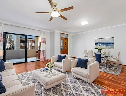 9/43-47 Empress Street, Hurstville, St George, 2 rūma, 1 rūma horoi, Apartment