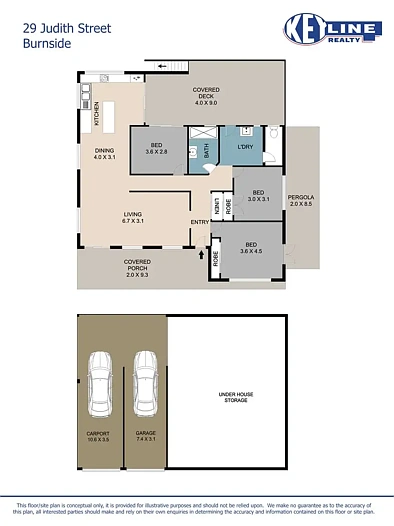 Plano ng Bahay - 29 Judith Street, Burnside, QLD 4560