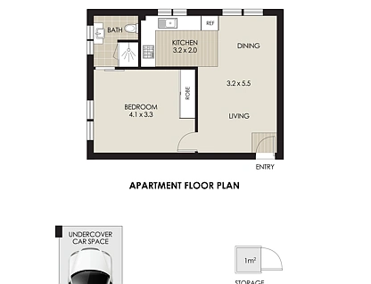 18/59 Lower Bent Street, Neutral Bay, Lower North Shore, 1 રૂમ, 1 બાથરૂમ, Apartment