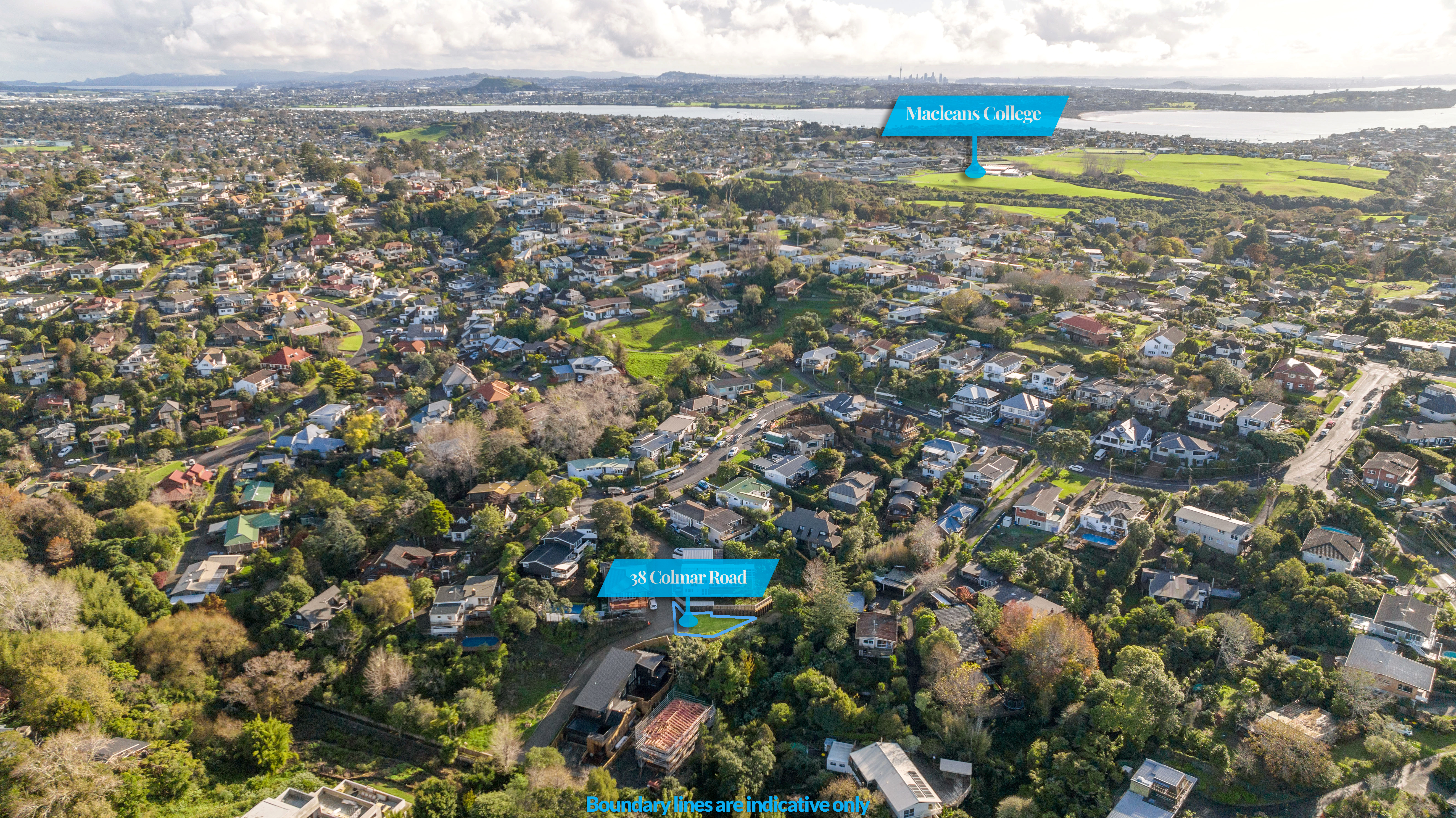 38a Colmar Road, Mellons Bay, Auckland - Manukau, 5 Schlafzimmer, 0 Badezimmer, Section