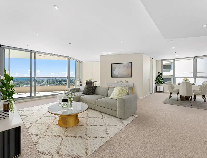 2202/11 Railway Street, Chatswood, Lower North Shore, 3 chambres, 2 salles de bain, Unit