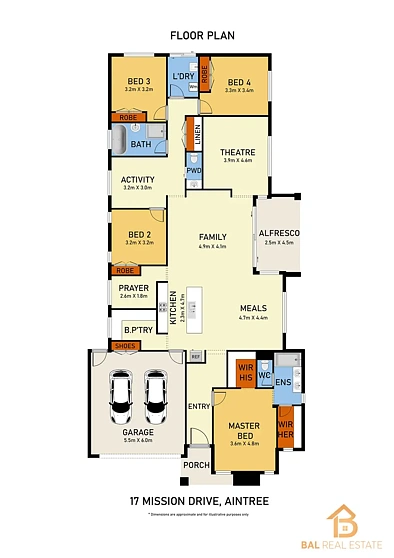 17 Mission Drive, Aintree, VIC 3336, 4 Bedrooms, 2 Bathrooms, House