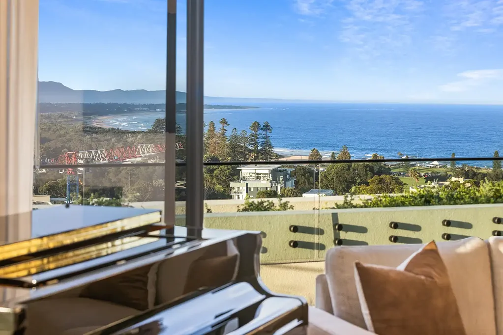 Wollongong 3房 定制三卧顶层 海景悬崖景观 西北朝向豪宅尺度 高级饰面尖端科技 美食厨房Miele酒柜 Platinu Platinum on Park