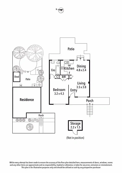 2/16 Elphin Street, Ivanhoe, VIC 3079, 1 rūma, 1 rūma horoi, Unit